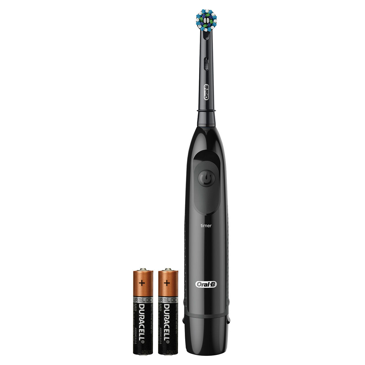 Black Oral-B Pro 100 Crossaction Pro Series