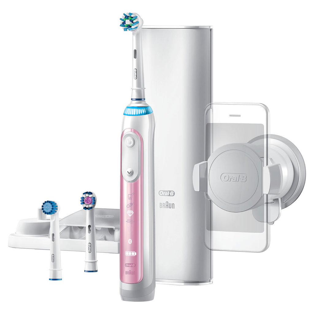 Oral-B Genius 8000 Rechargeable Electric Toothbrush Pink Genius Series Pink