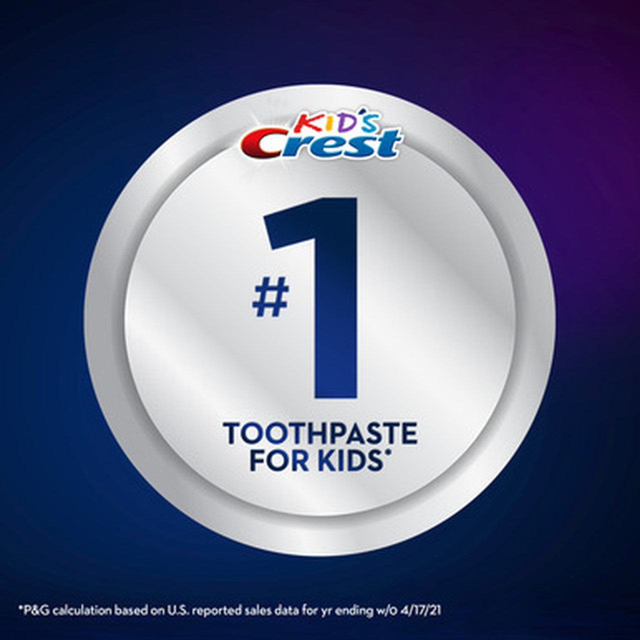 Blue Oral-B Crest Kids Enamel Cavity Protection Toothpaste Bundle Replacement Brush Heads