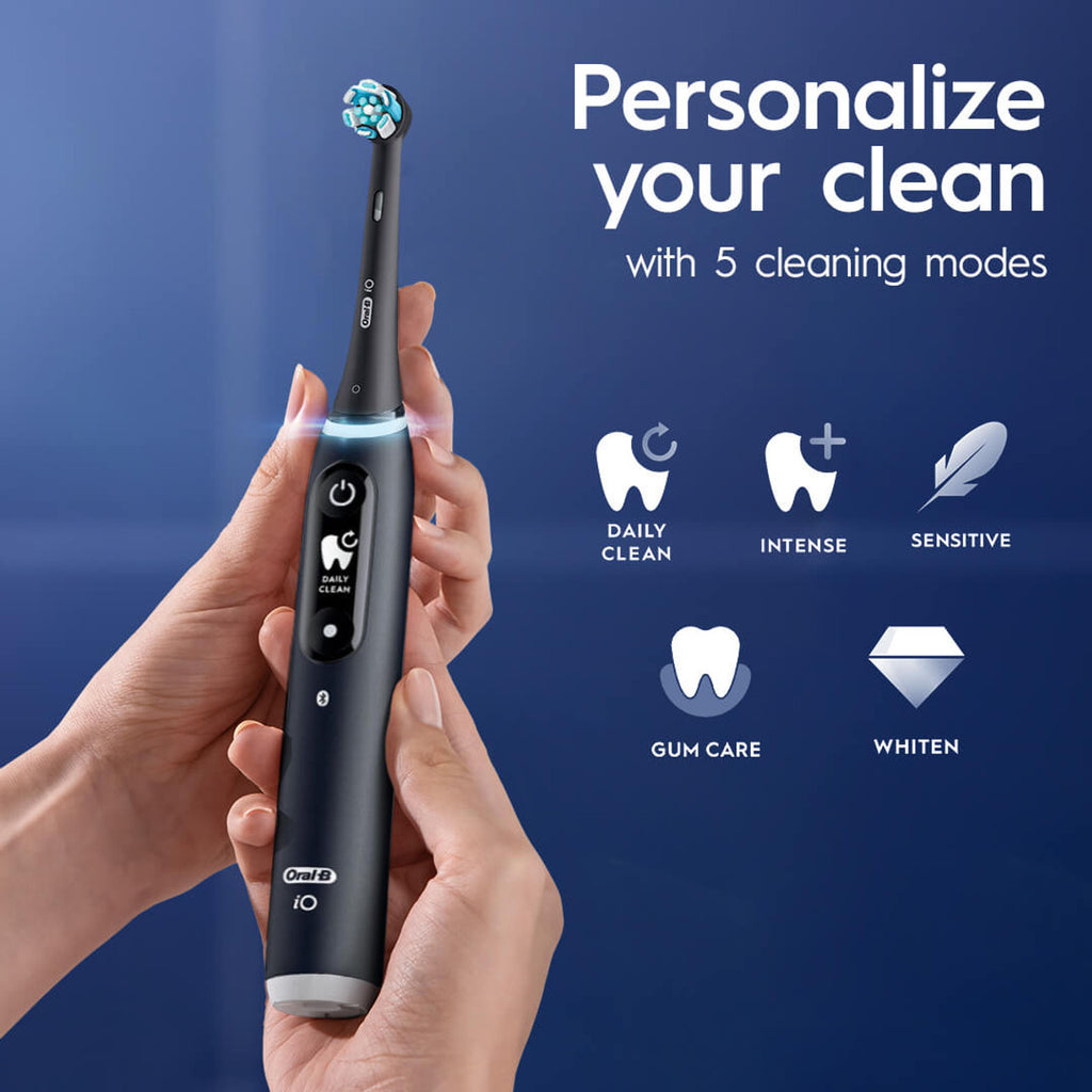 Oral-B iO Series 6 Electric Toothbrush iO Series Black Orange