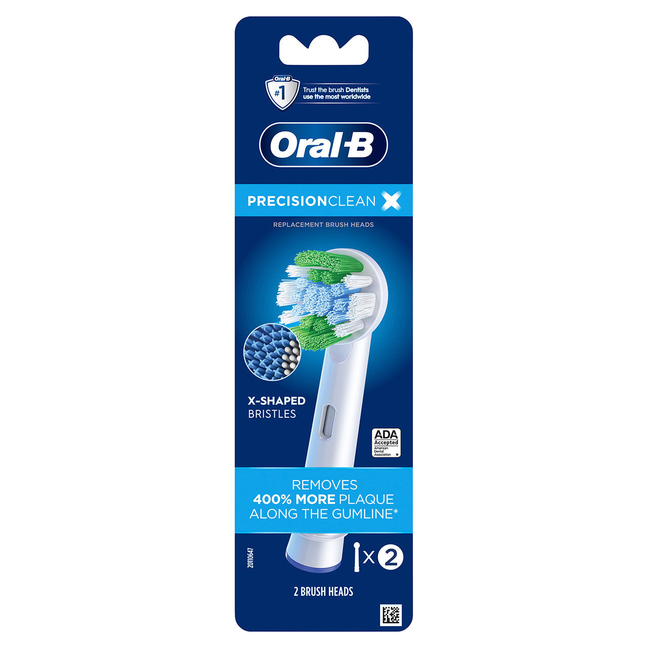 Oral-B Precision Clean Replacement Brush Heads Others Brush Heads White