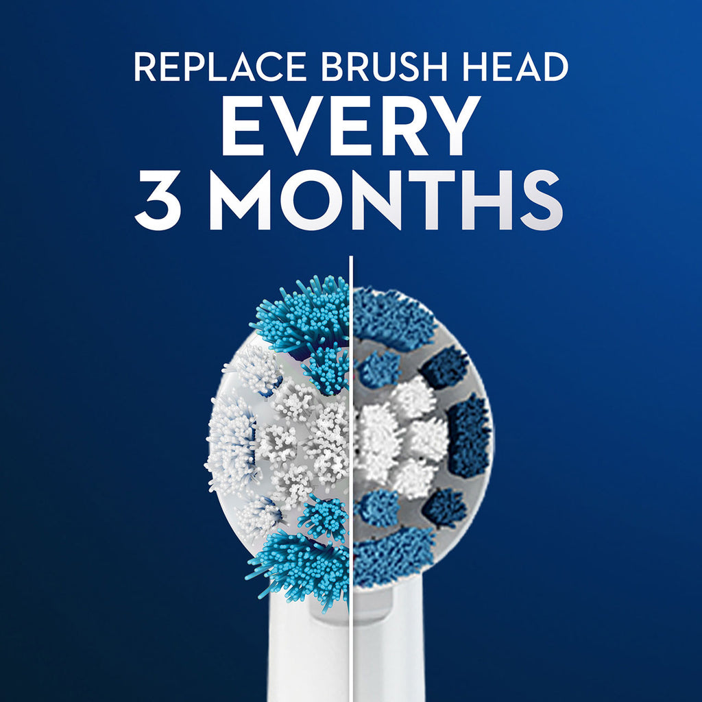 Oral-B Precision Clean Replacement Brush Heads Others Brush Heads White