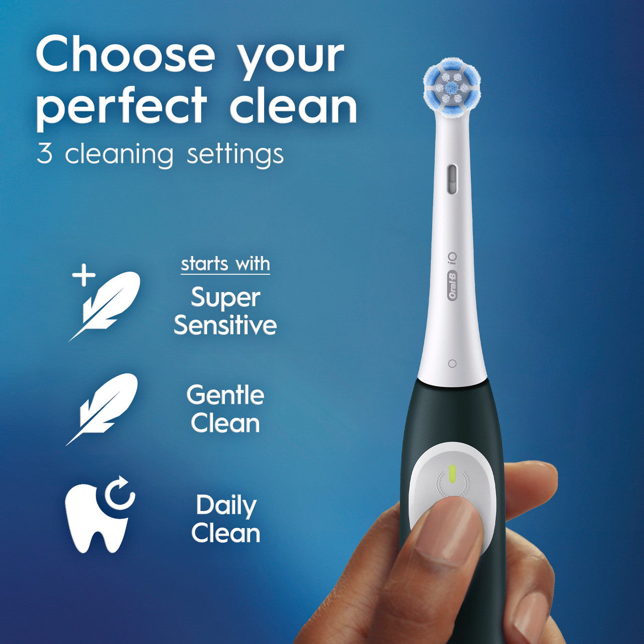 Green Oral-B iO Series 2 Rechargeable Electric Toothbrush iO Series
