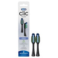 Black Oral-B Clic Toothbrush Whitening Replacement Brush Heads Clic Brush Heads