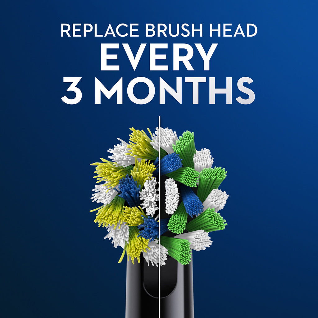 Oral-B CrossAction Replacement Brush Heads Others Brush Heads Black