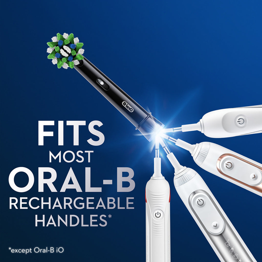 Oral-B CrossAction Replacement Brush Heads Others Brush Heads Black