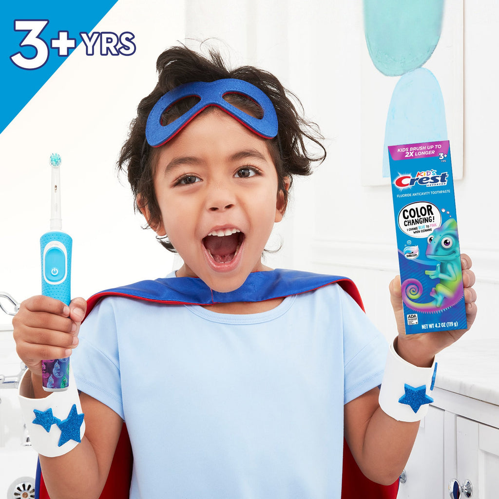 Oral-B Crest Kids Enamel + Cavity Protection Toothpaste Bundle Bundles White / Blue