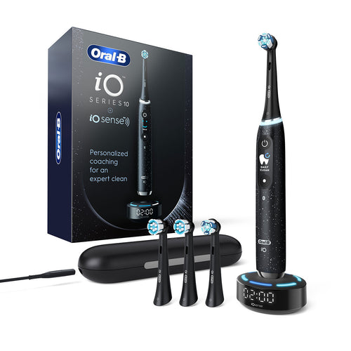 Black Oral-B iO Series 10 Rechargeable Electric Toothbrush iO Series