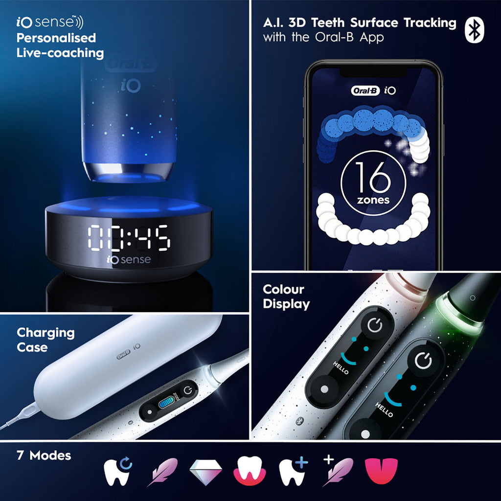 Oral-B iO Series 10 Rechargeable Electric Toothbrush iO Series Grey