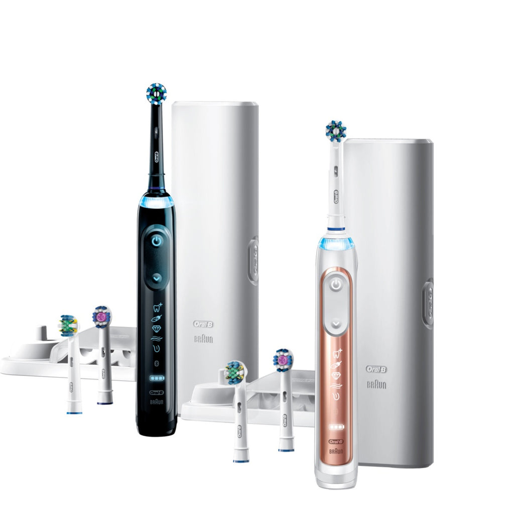 Oral-B Genius 7500 Rechargeable Electric Toothbrush Genius Series Black Rose Gold