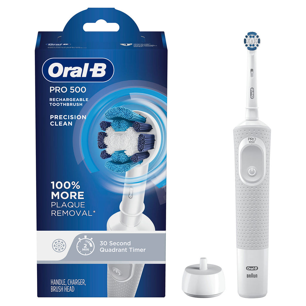 Oral-B Pro 500 Series Electric Toothbrushes Pro Series White / Grey