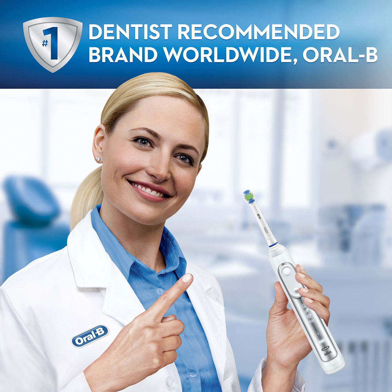 Oral-B Genius 6000 Rechargeable Electric Toothbrush Genius Series Black / White