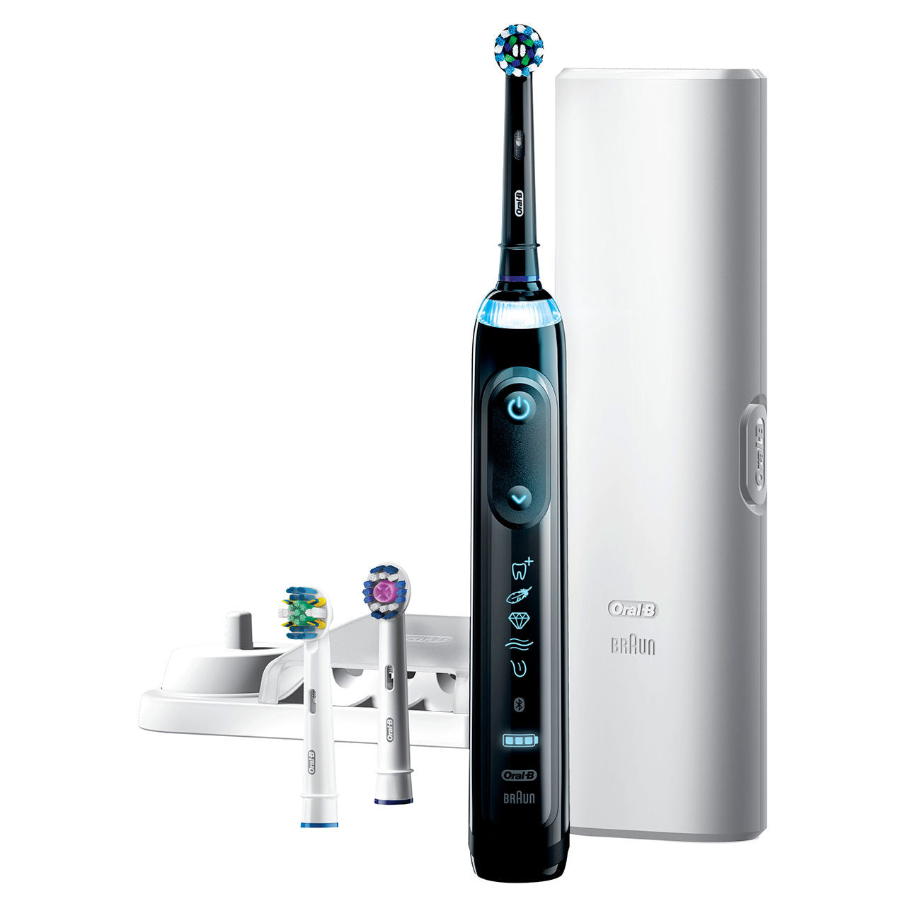 Black Oral-B Genius 7500 Rechargeable Electric Toothbrush Genius Series