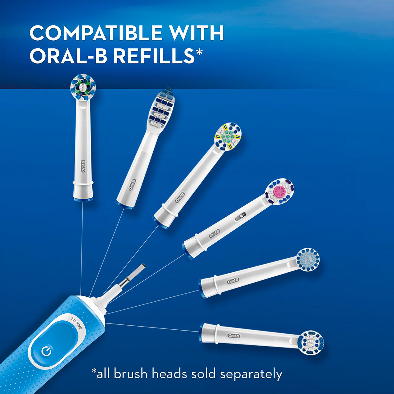 Oral-B Supertooth Kids Electric Toothbrush Bundle Bundles Blue