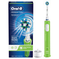 Green Oral-B Cross Action Electric Toothbrush Green Pro Series