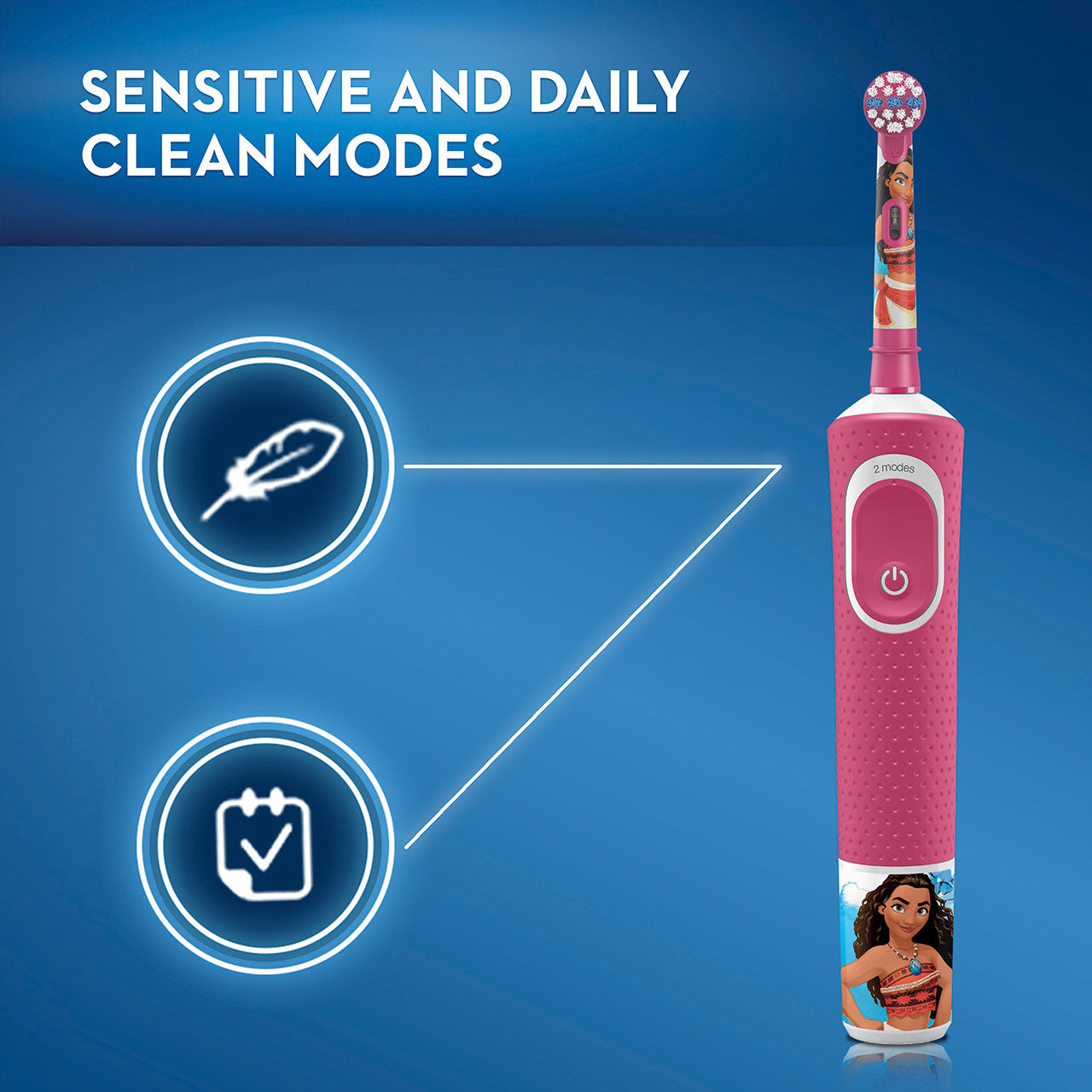 Red Oral-B Kids Princess Moana Brushing Bundle Bundles