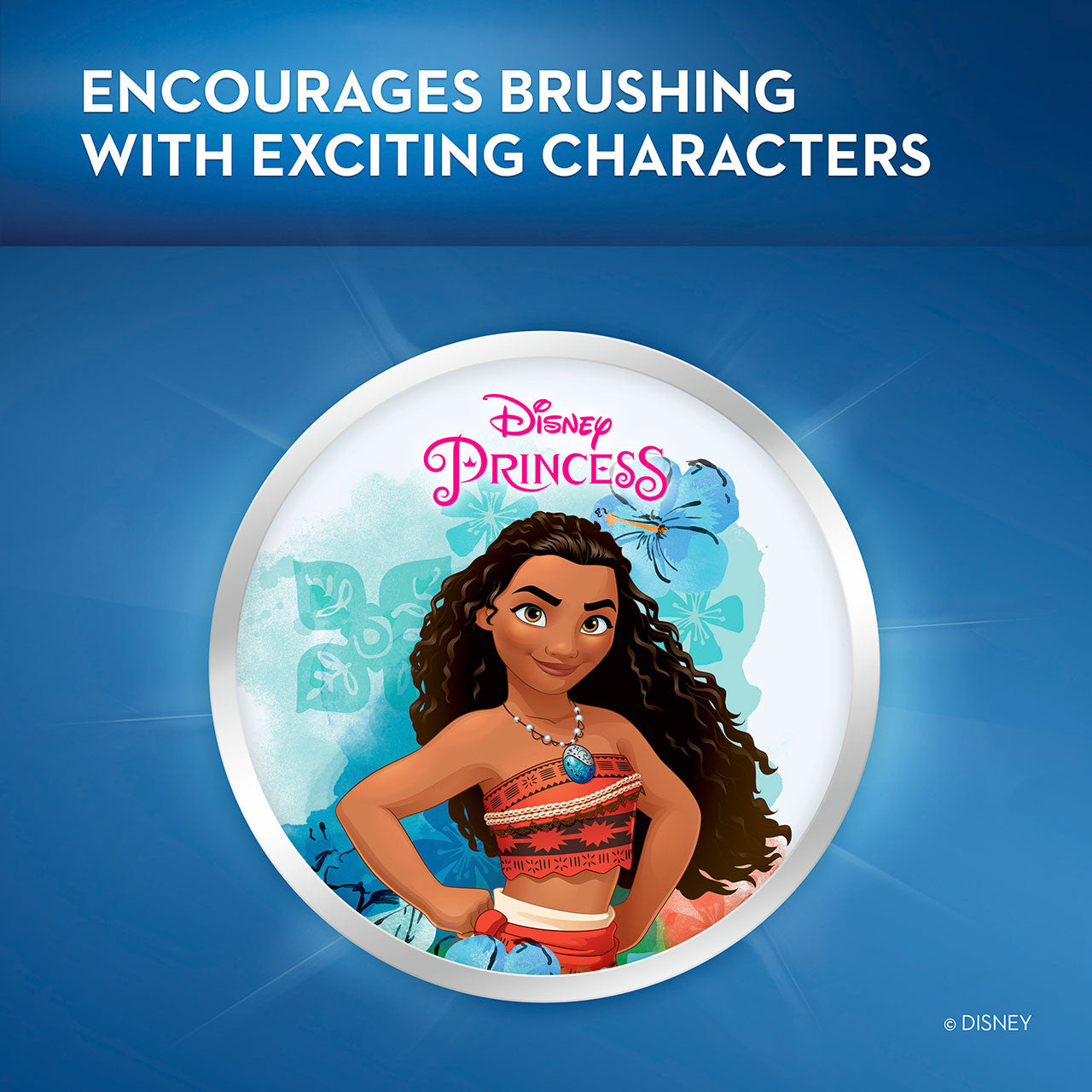 Red Oral-B Kids Princess Moana Brushing Bundle Bundles