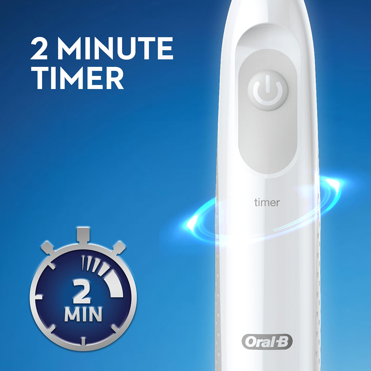 White Oral-B Pro 100 3d White Pro Series