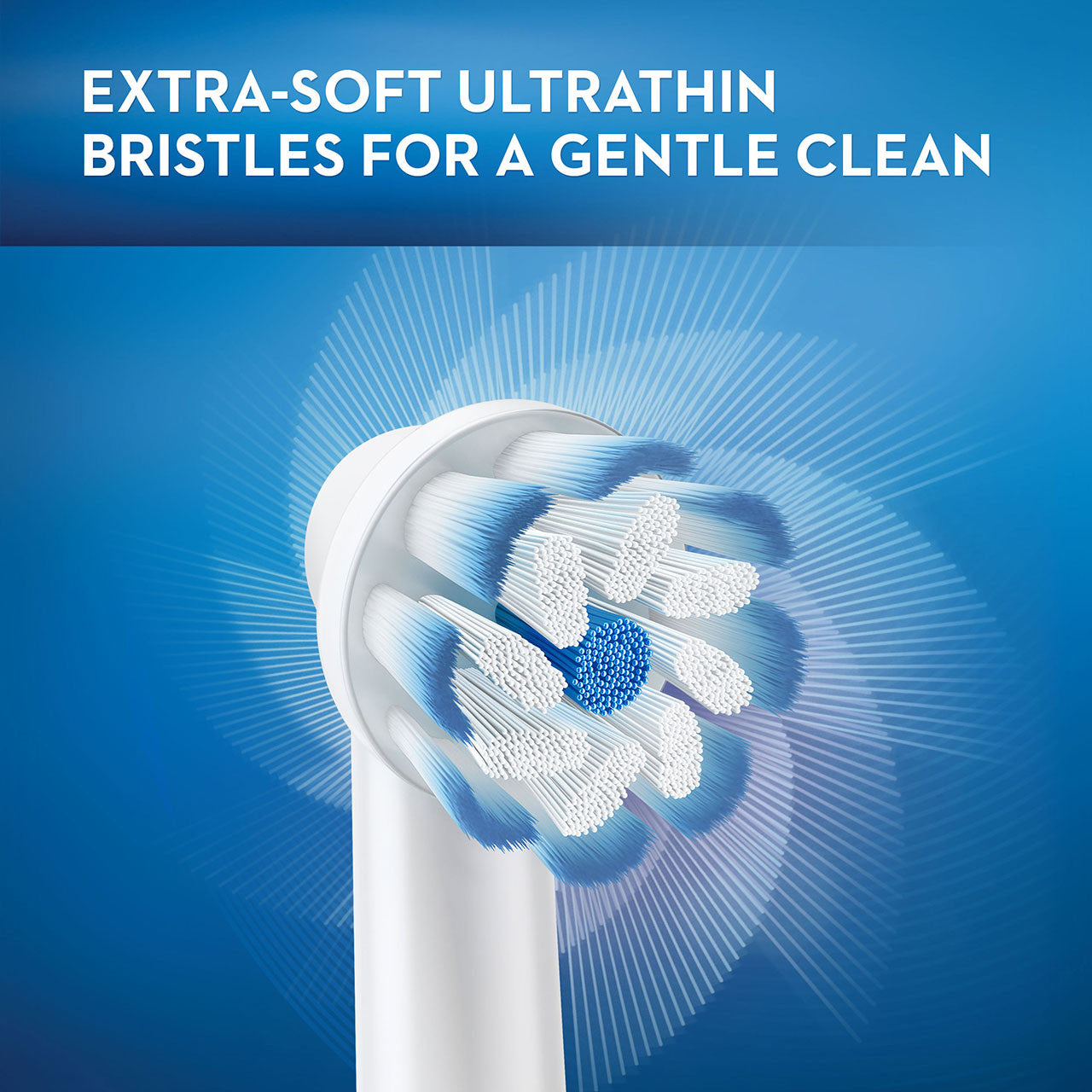 White Oral-B Pro 1000 Electric Rechargeable Toothbrush Pro Series