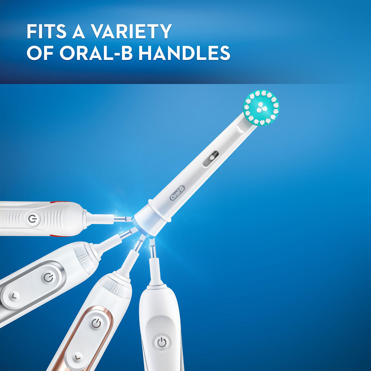 White Oral-B Ortho Brush Head Bundle Others Brush Heads