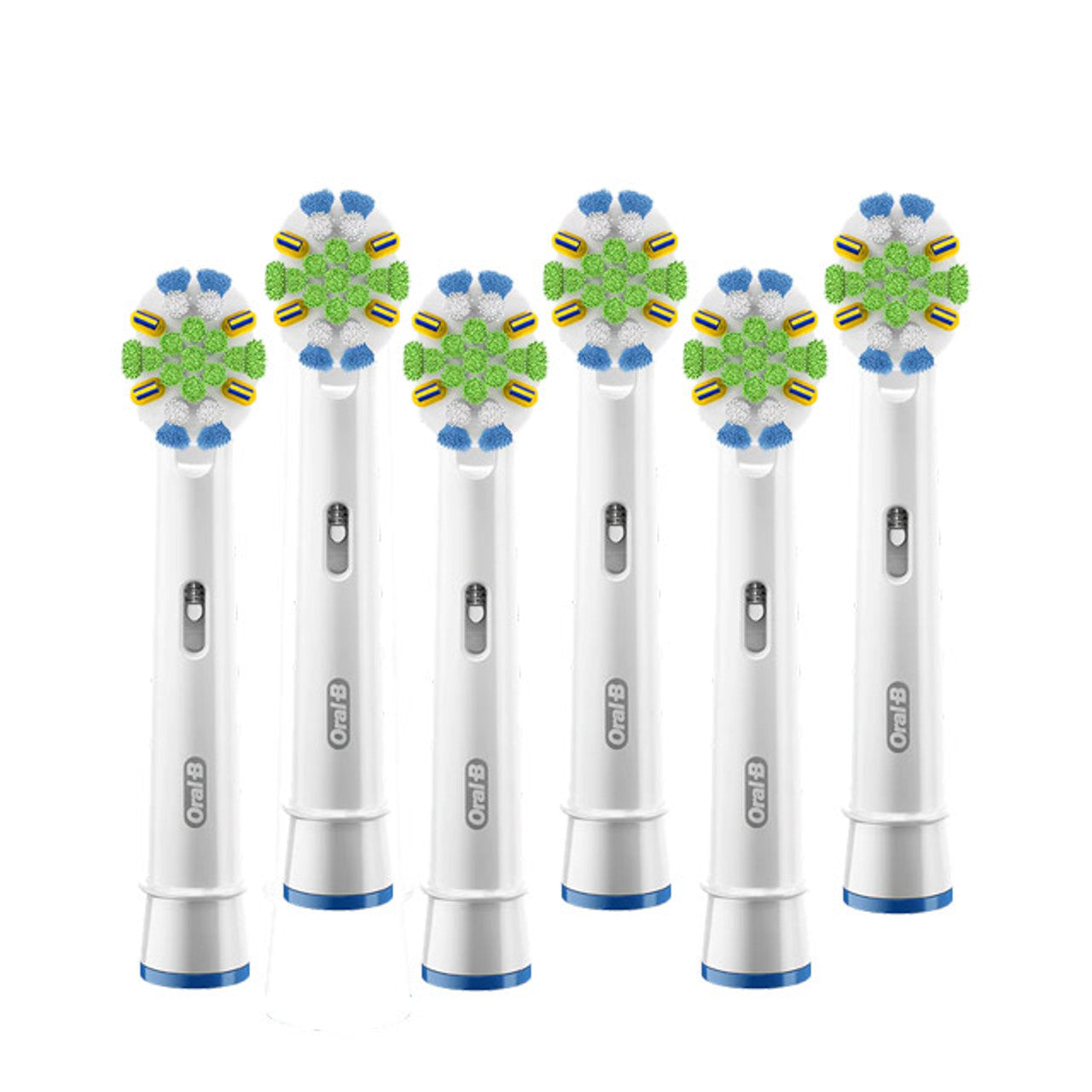 Oral-B FlossAction Bristle Protection Replacement Brush Heads Others Brush Heads White