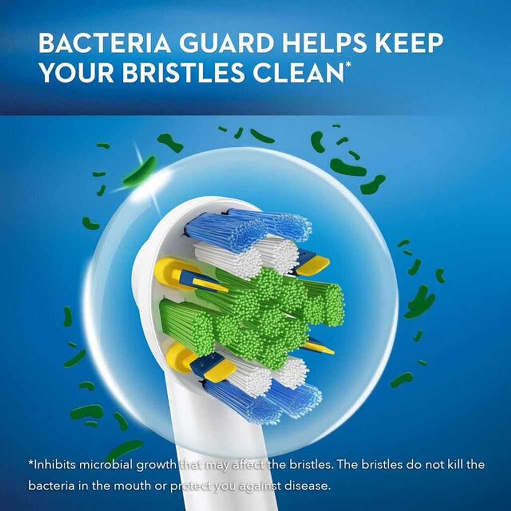 Oral-B FlossAction Bristle Protection Replacement Brush Heads Others Brush Heads White