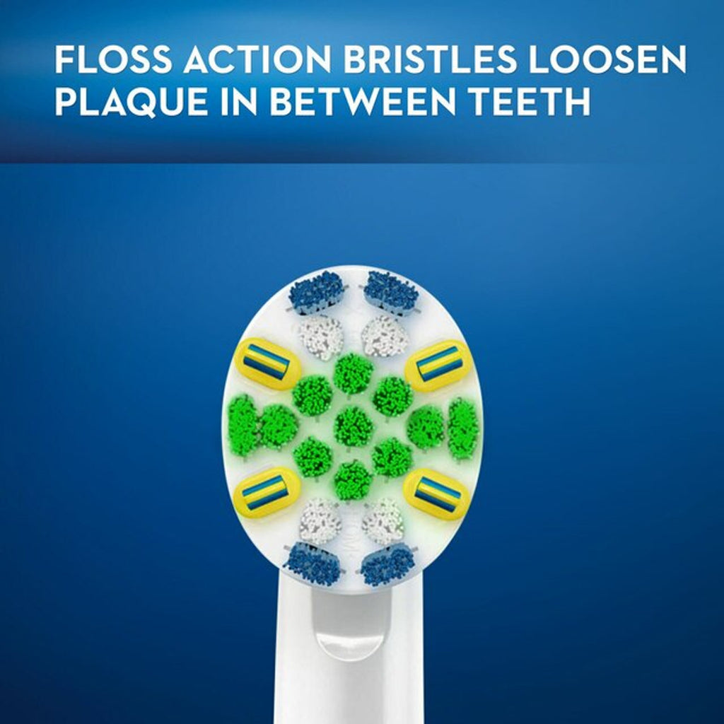 Oral-B FlossAction Bristle Protection Replacement Brush Heads Others Brush Heads White