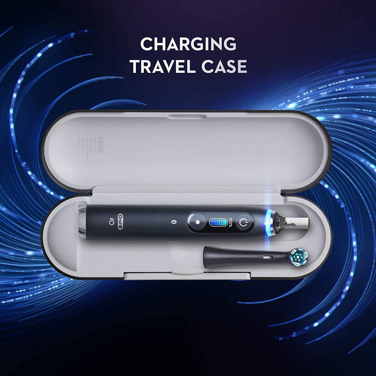 Black Oral-B iO Series 9 Rechargeable Electric Toothbrush iO Series