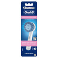 White Oral-B Sensitive Gum Care Replacement Brush Heads Others Brush Heads