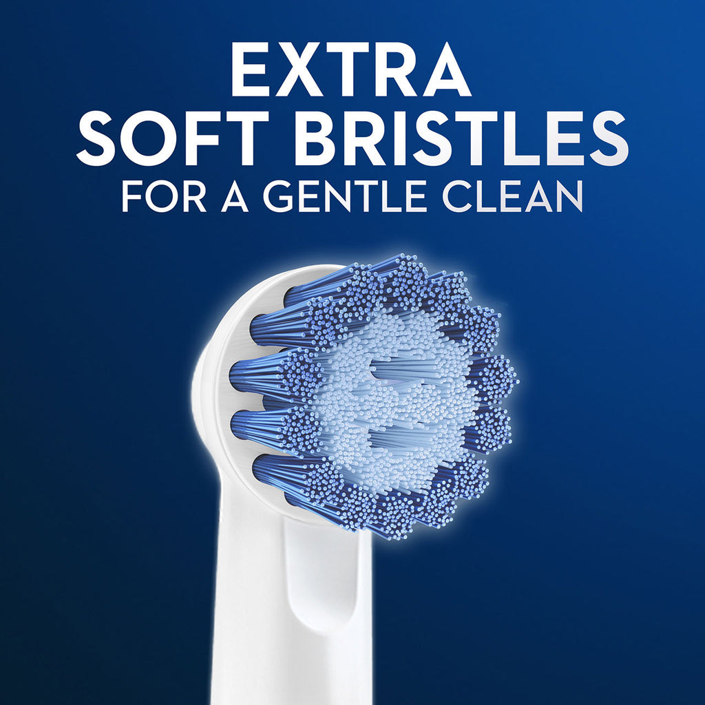 White Oral-B Sensitive Gum Care Replacement Brush Heads Others Brush Heads