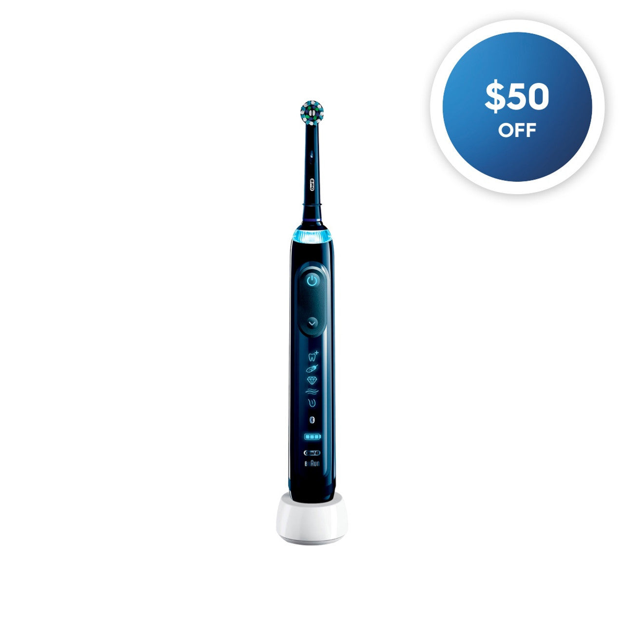 Blue Oral-B Smart 5500 with Bluetooth Electric Toothbrush Smart Series