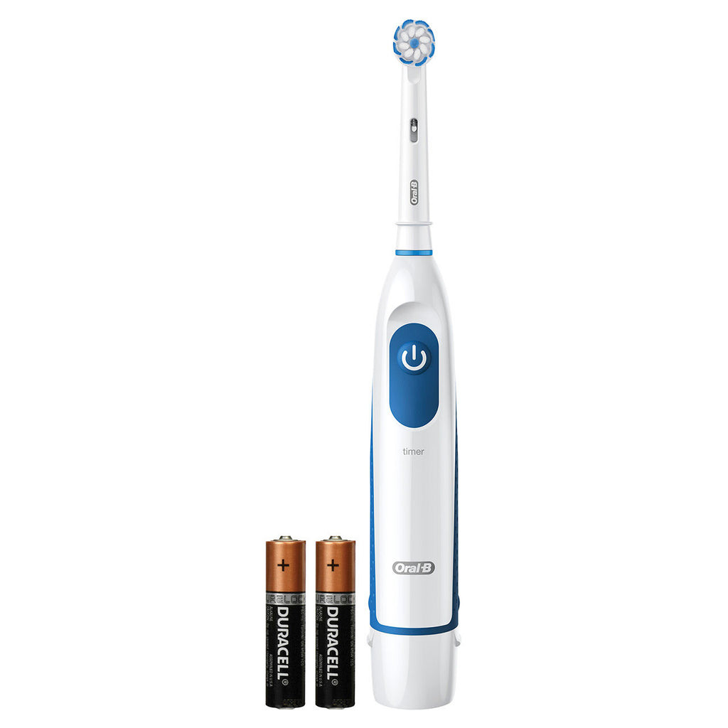 White / Blue Oral-B Pro 100 Gumcare Pro Series