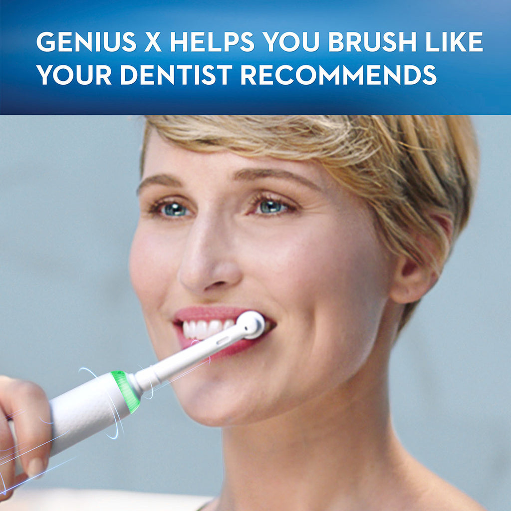 White Oral-B Genius X Limited Electric Toothbrush Genius Series