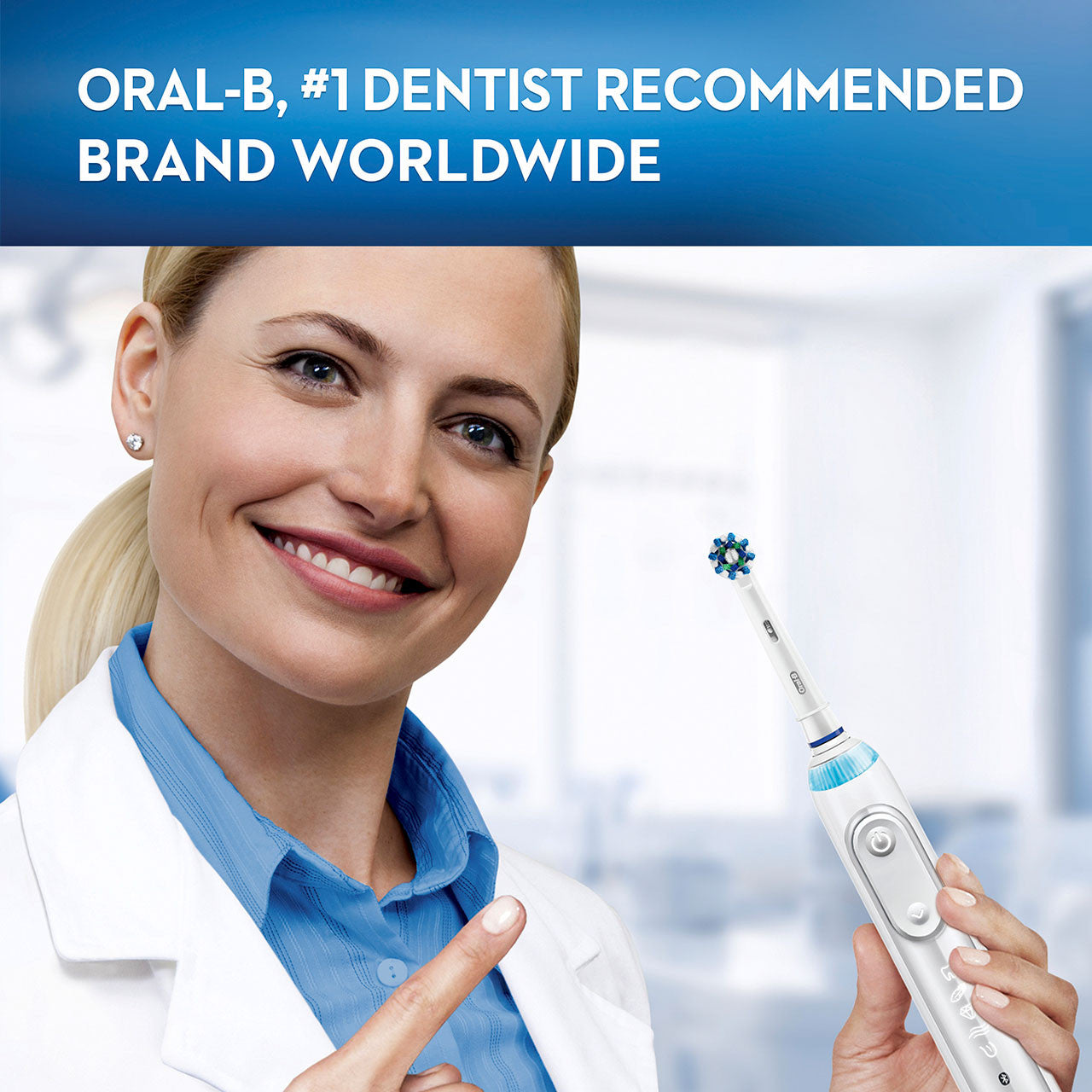 White Oral-B Genius X Limited Electric Toothbrush Genius Series