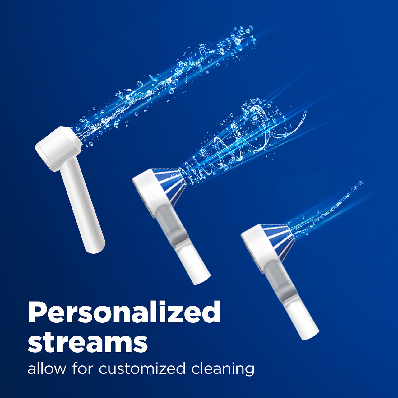 Oral-B Water Flosser Advanced Countertop Irrigator More Products White