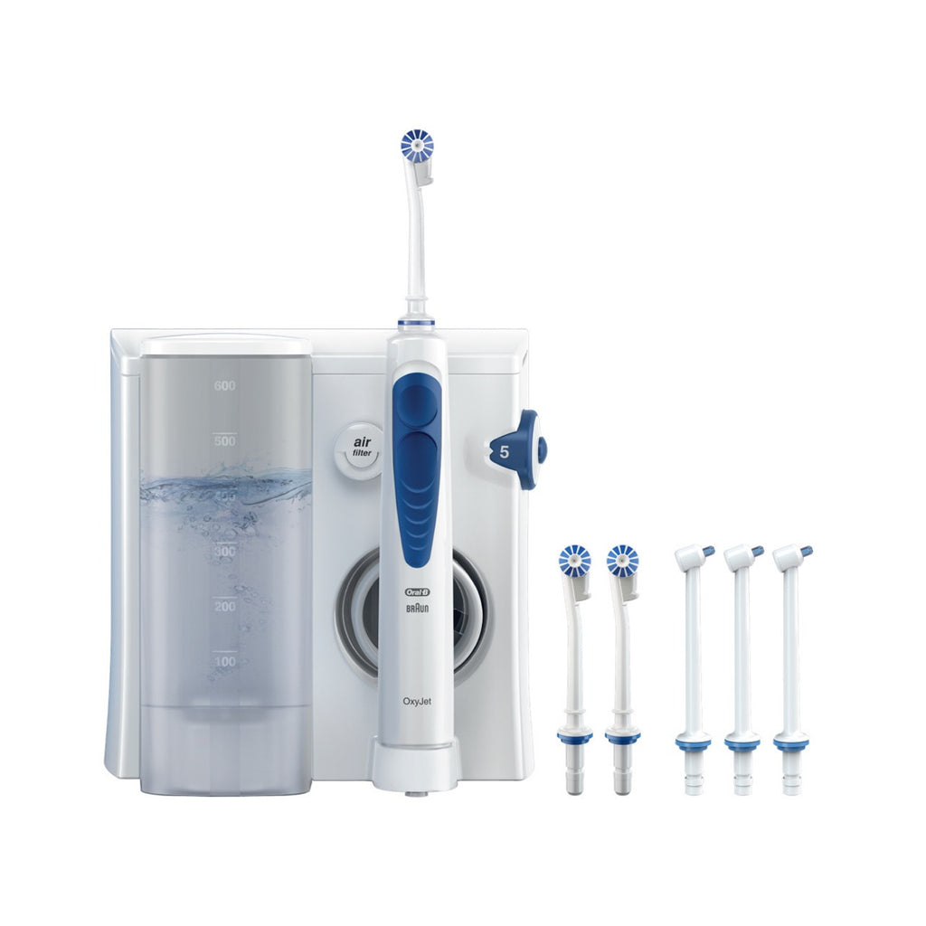 Oral-B Water Flosser Advanced Countertop Irrigator More Products White
