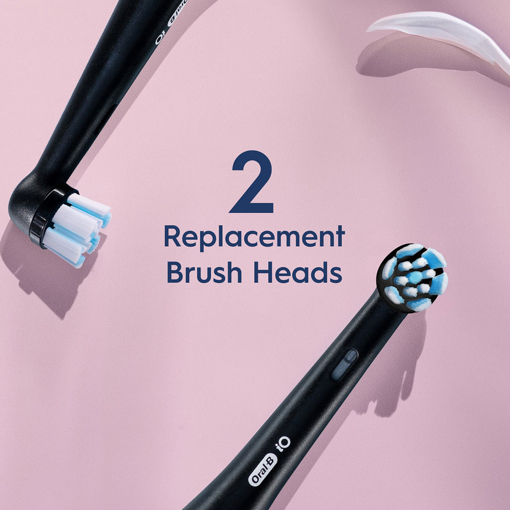 Oral-B iO Gentle Care Replacement Brush Heads iO Brush Heads Black