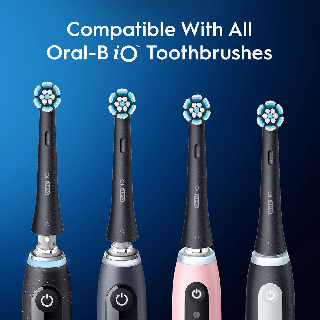 Oral-B iO Gentle Care Replacement Brush Heads iO Brush Heads Black