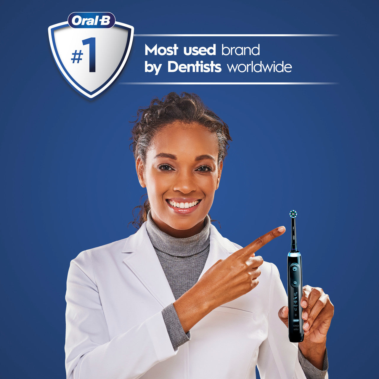Oral-B Genius 7500 Rechargeable Electric Toothbrush Genius Series Black Purple