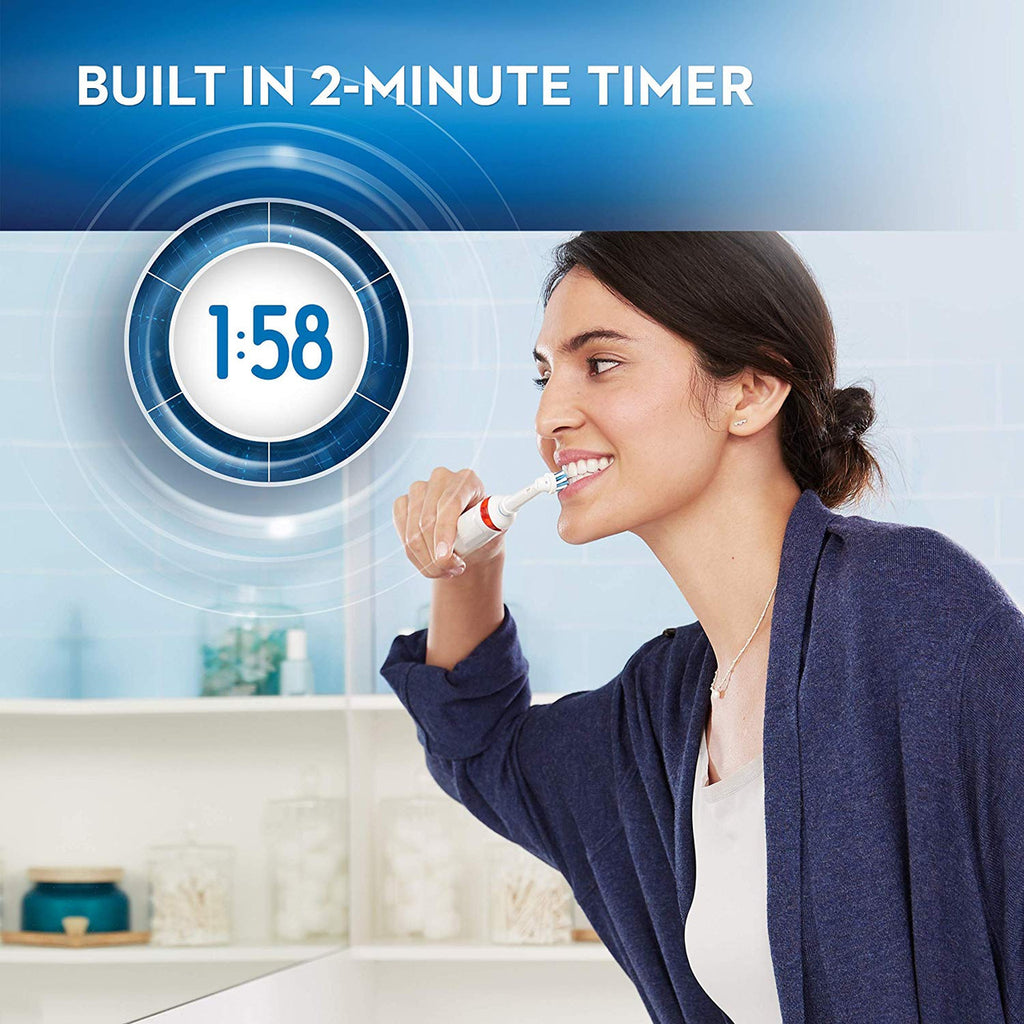 Oral-B Smart 1500 Power Rechargeable Electric Toothbrush Smart Series White
