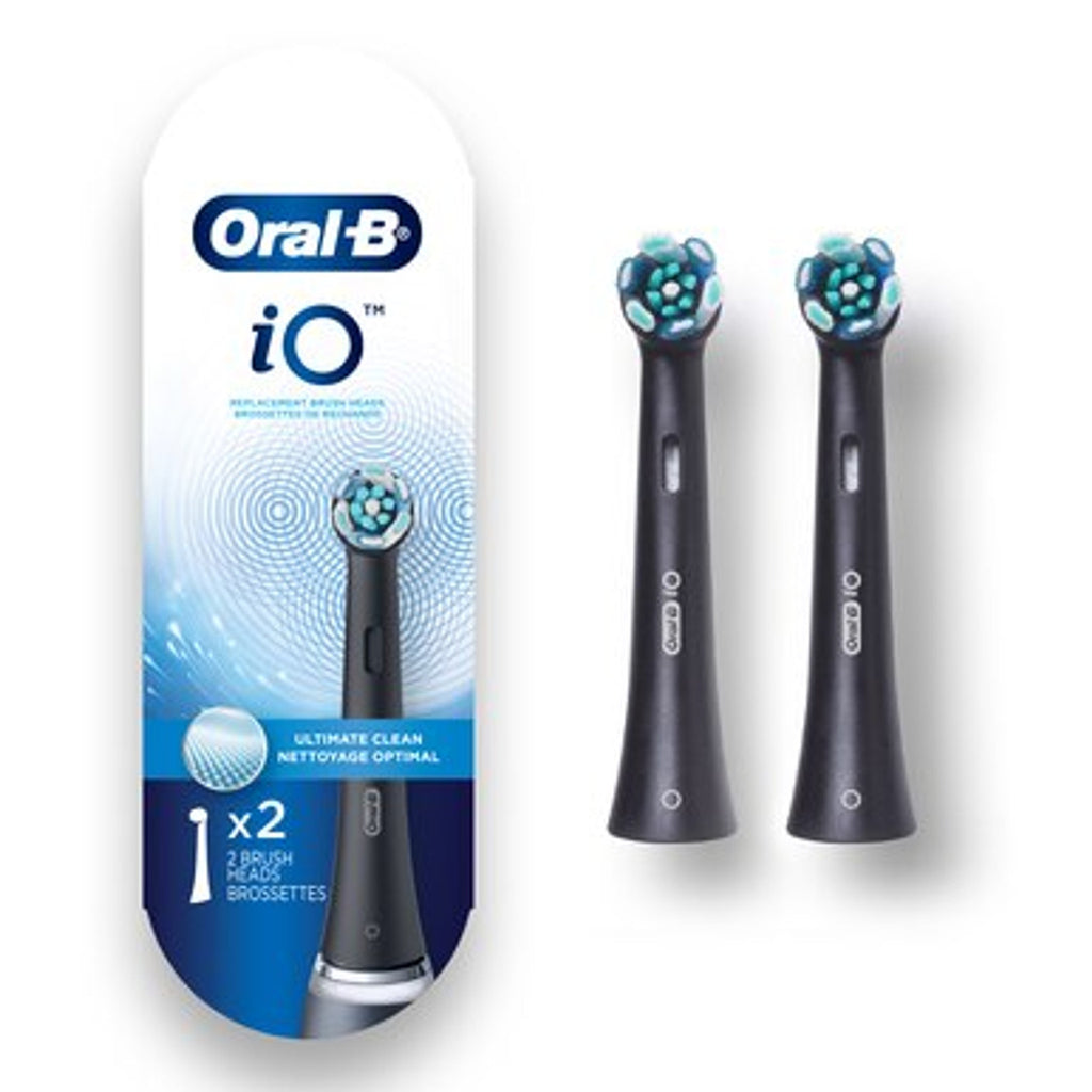 Oral-B iO Ultimate Clean Black Replacement Brush Heads iO Brush Heads Black