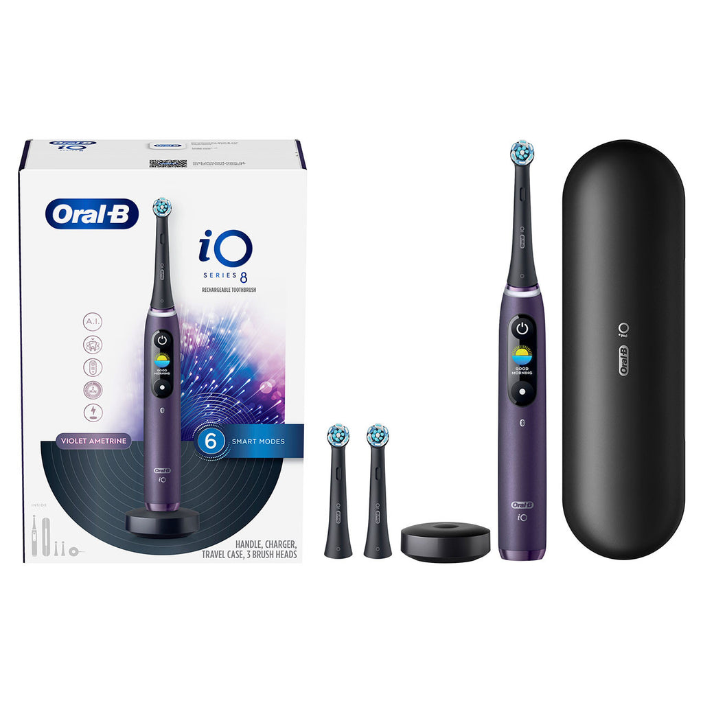 Purple Oral-B iO Series 8 Electric Toothbrush iO Series