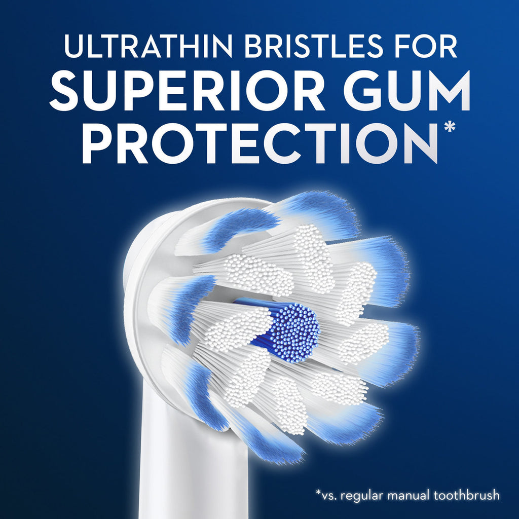 White Oral-B Sensitive Gum X X-Filament Replacement Brush Head Others Brush Heads
