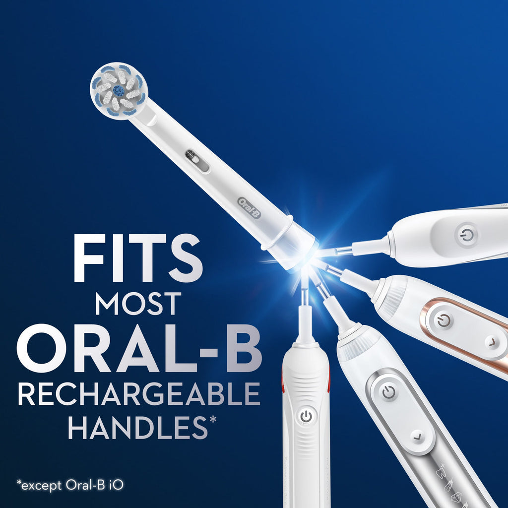 White Oral-B Sensitive Gum X X-Filament Replacement Brush Head Others Brush Heads