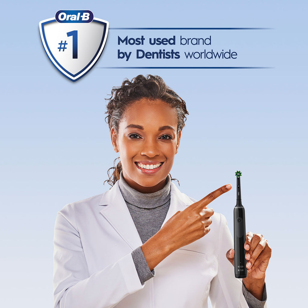 Black Oral-B Smart 1500 Electric Rechargeable Toothbrush Smart Series