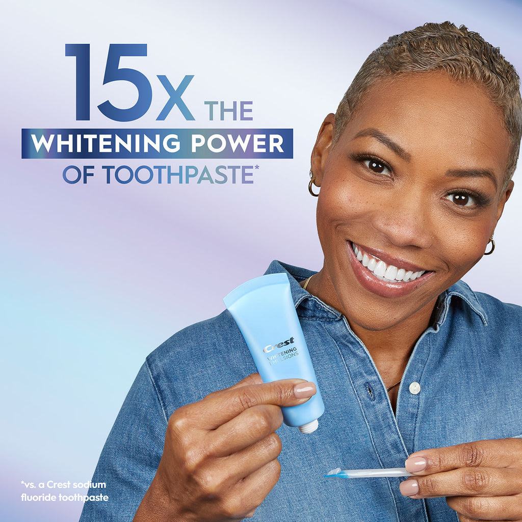 Oral-B 3DWhite Daily Whitening Serum Overnight Freshness More Products Blue