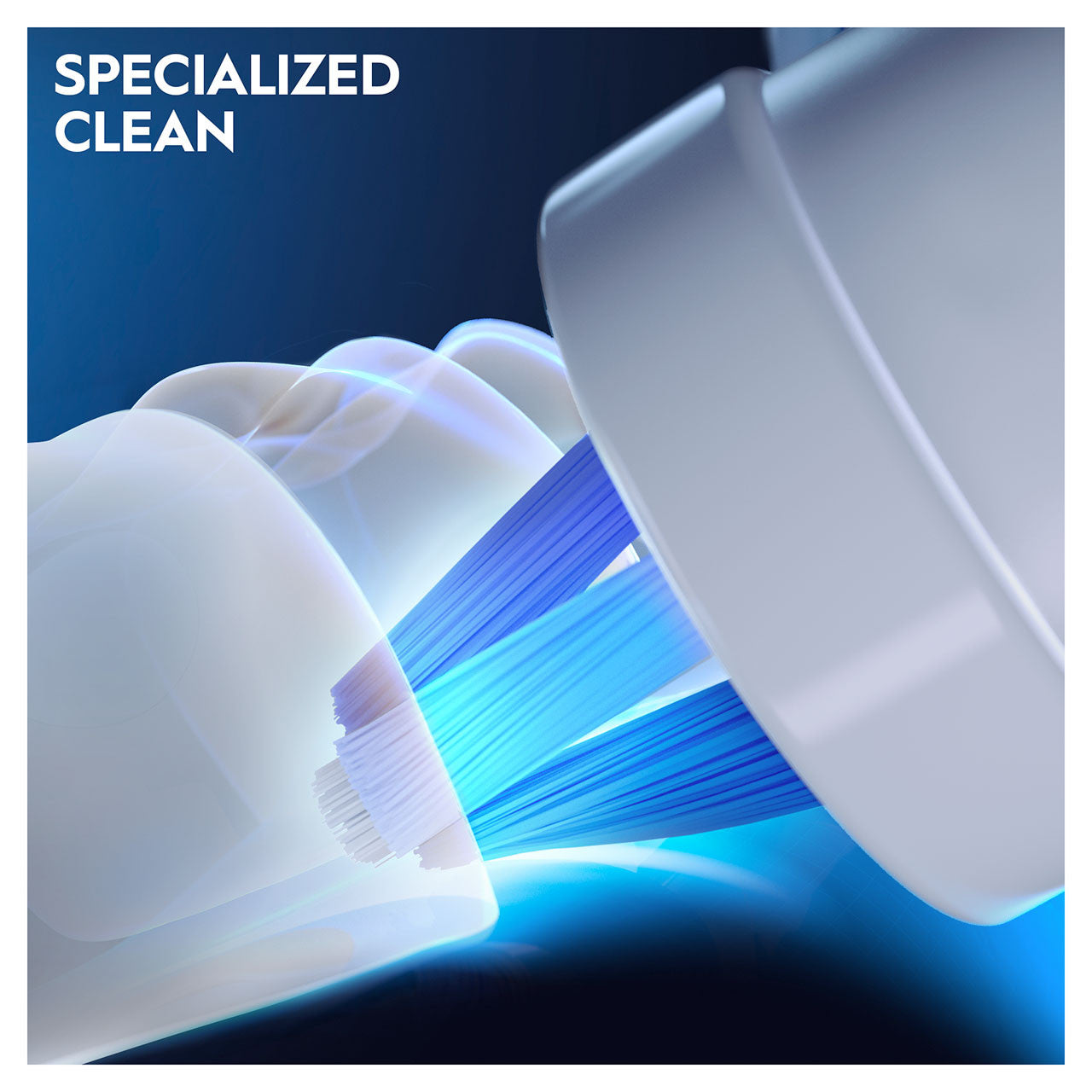 White Oral-B iO Targeted Clean Replacement Brush Heads iO Brush Heads