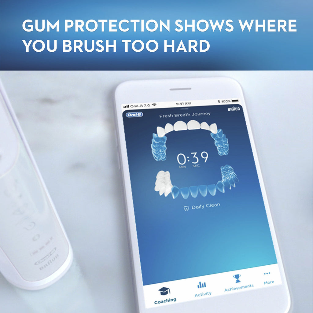 White Oral-B Genius X Electronic Toothbrush Genius Series