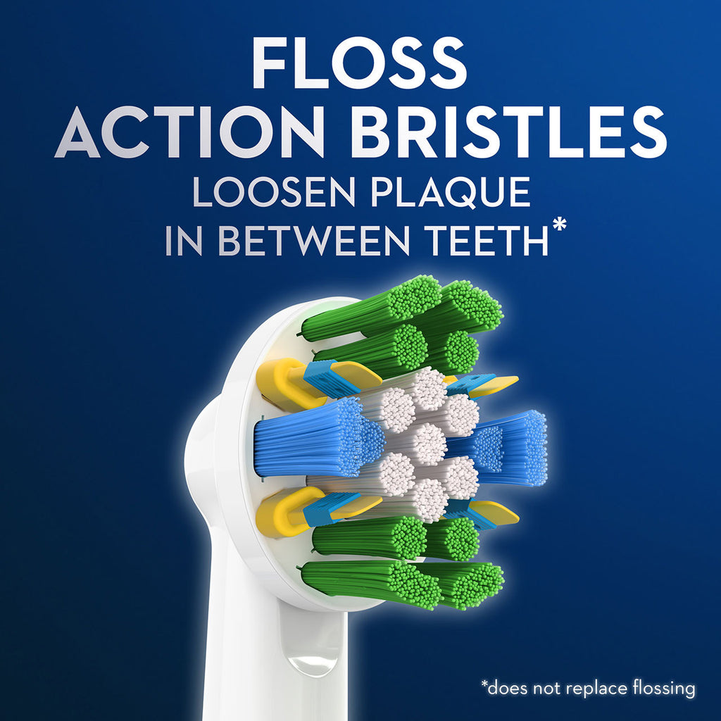 Oral-B FlossAction X-Filament Brush Heads Others Brush Heads White