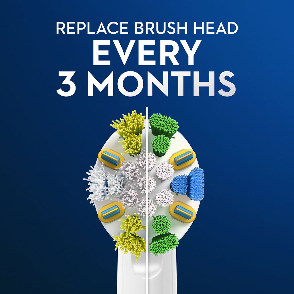 Oral-B FlossAction X-Filament Brush Heads Others Brush Heads White